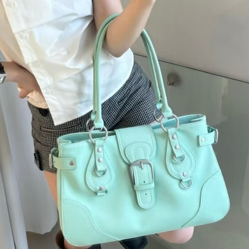 Women Shoulder Bag Large Capacity Daily Square Handbag