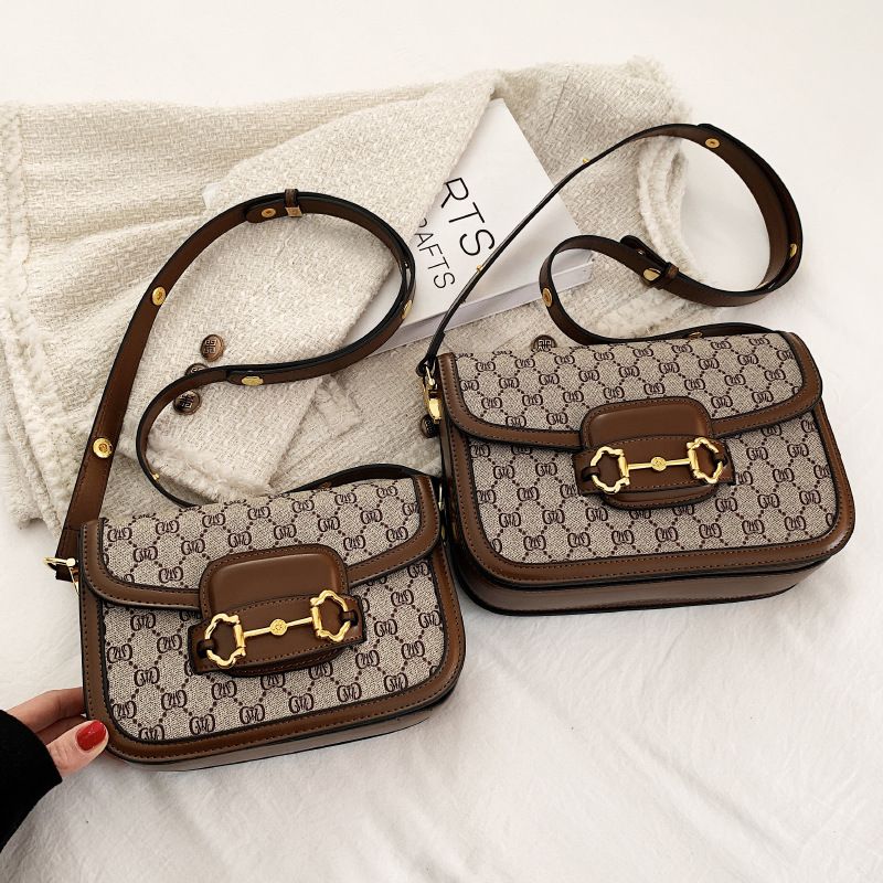 Ladies Genuine Leather Saddle Bag