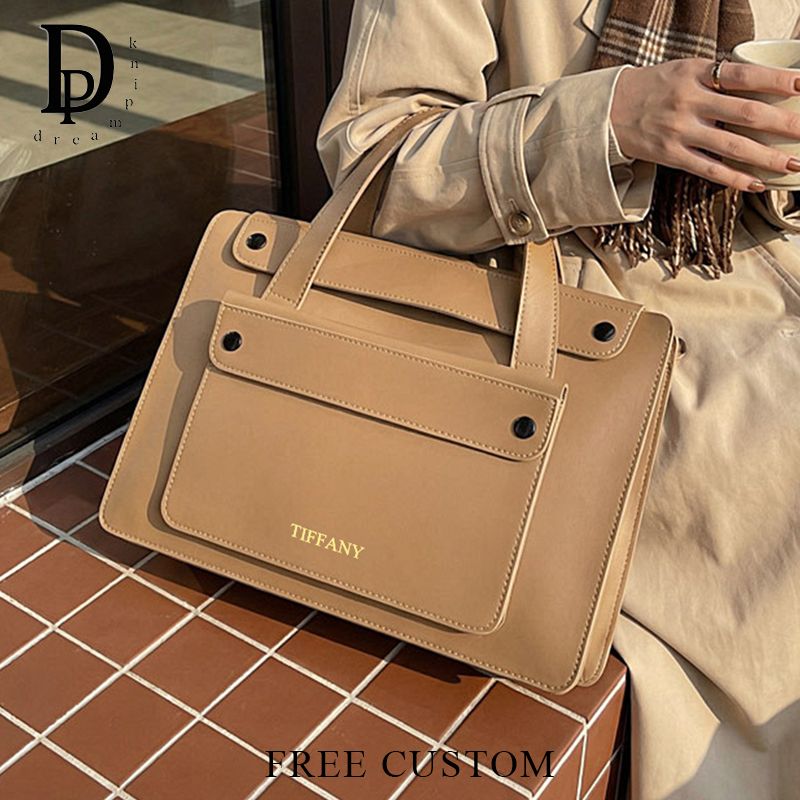 14 Inch Business Leather Office Luxury Personalized Briefcase