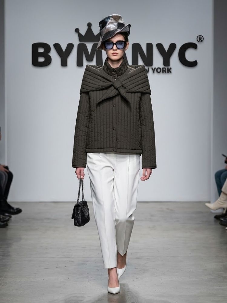 WOMEN'S JACKET Ecological LITTLE ITALY New Collection Trendy BYMANYC ® New York