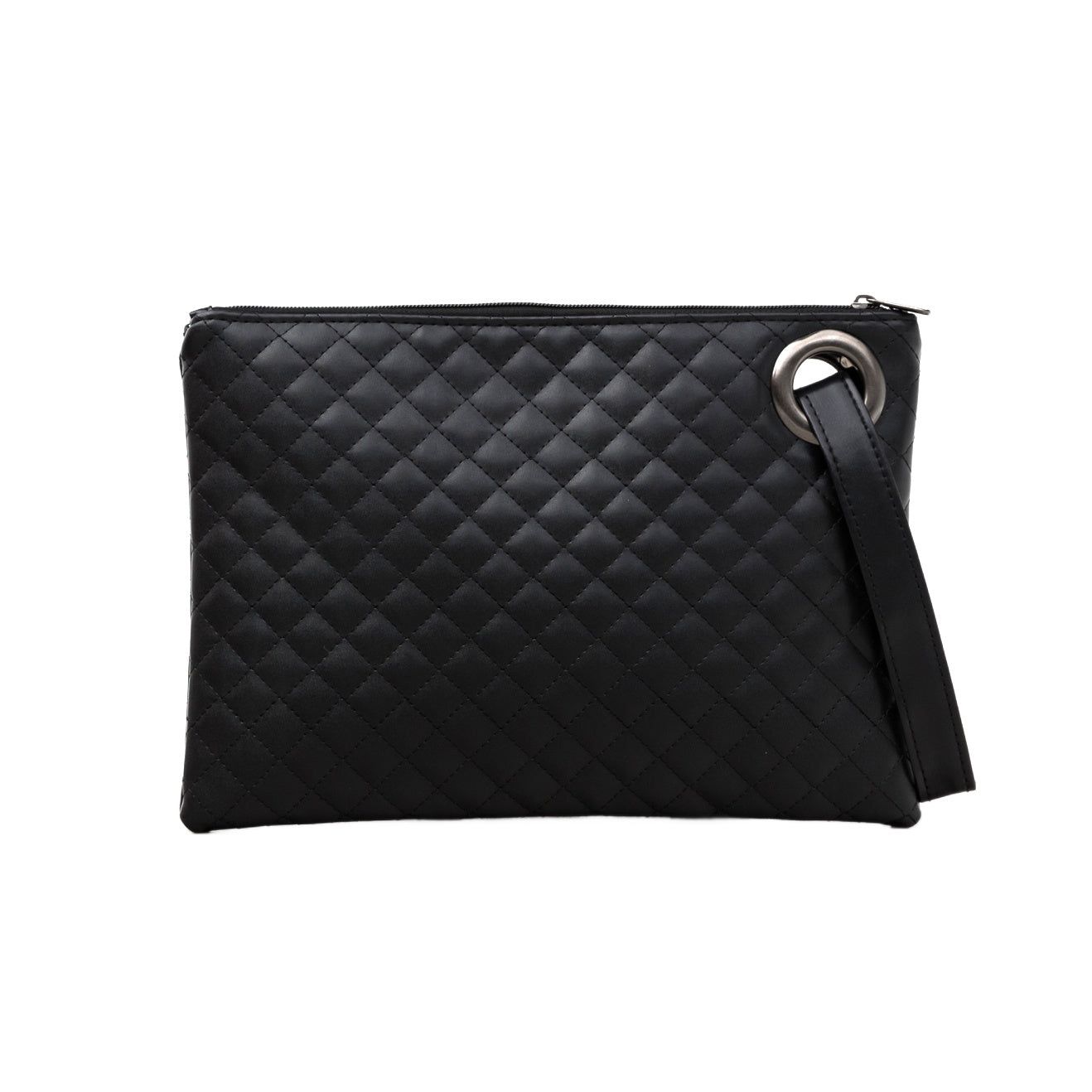 Quilted Wristlet Clutch