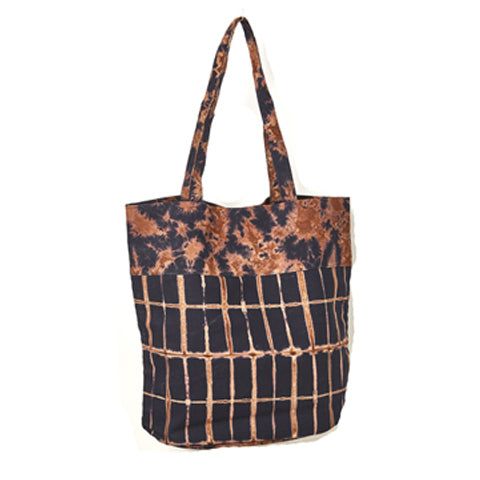 Tie Dye Tote Bag - Navy Blue