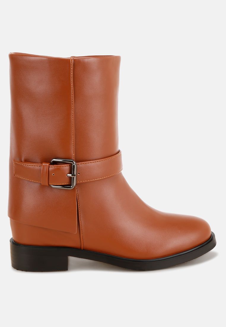 Tall &amp; Taken Concealed Low Block Heel Boots
