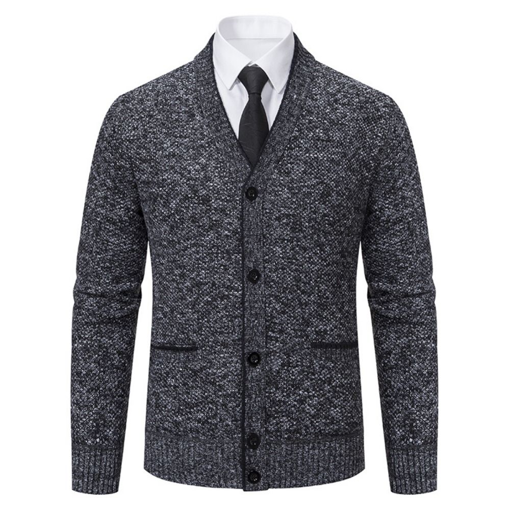 2025 New Autumn Winter Brand Fashion Knitted Sweater Men Cardigan Sweater Casual Coats Jacket Mens Clothing