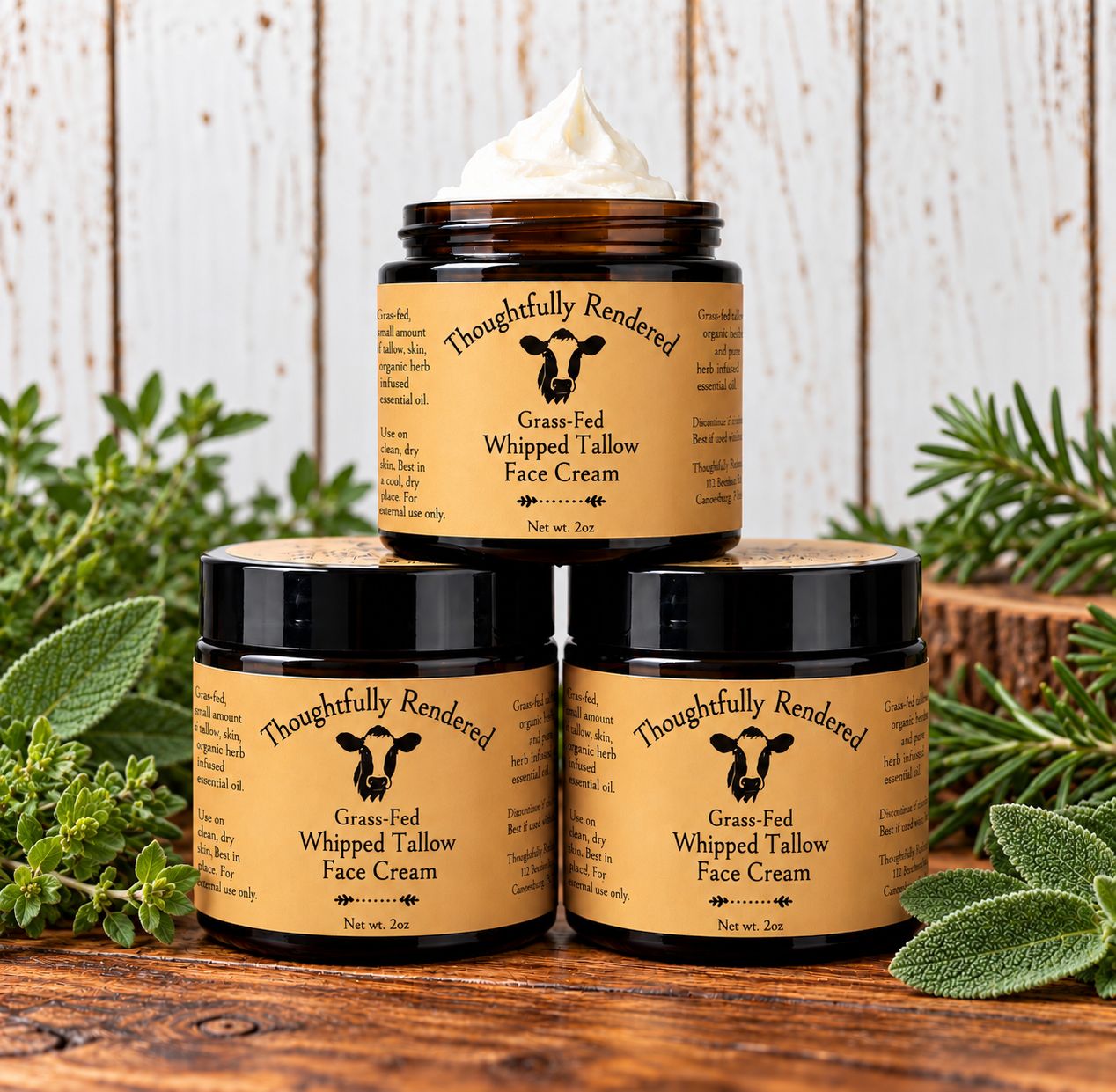 Whipped Tallow Face Cream