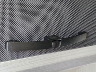 Möbelgriff für Megamobil / Bravia Oberschränke – schwarz Möbelgriff für Megamobil / Bravia Oberschränke – schwarz