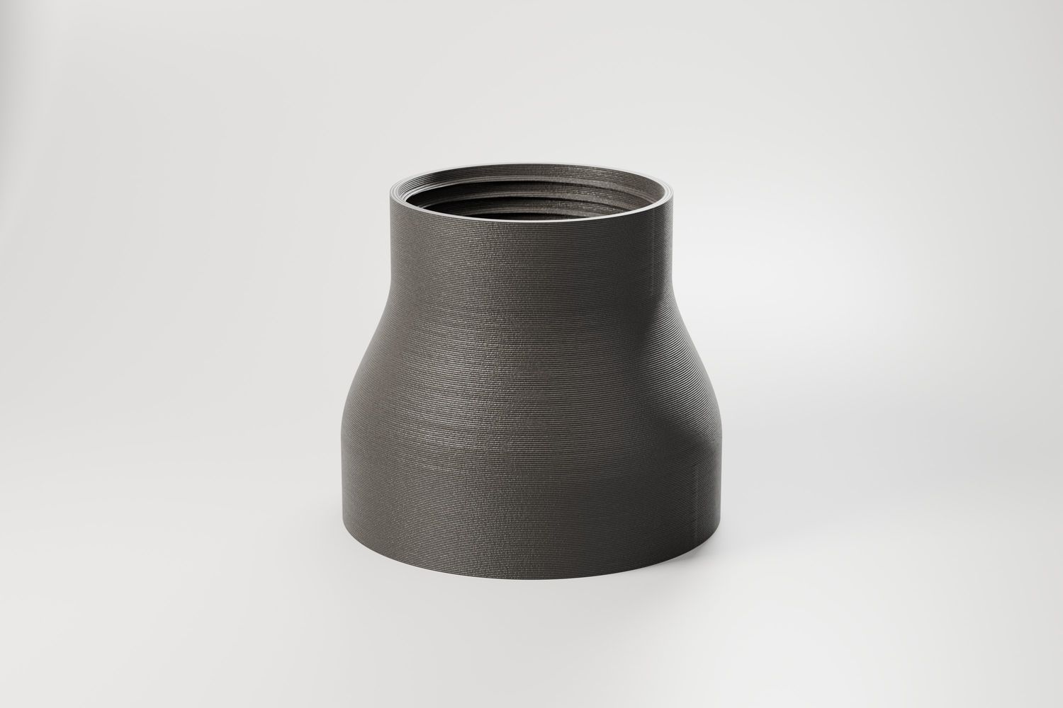 Reduzierung Truma-Schlauch 65 mm auf Alu-Schlauch 42 mm