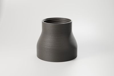 Reduzierung Truma-Schlauch 65 mm auf Alu-Schlauch 42 mm