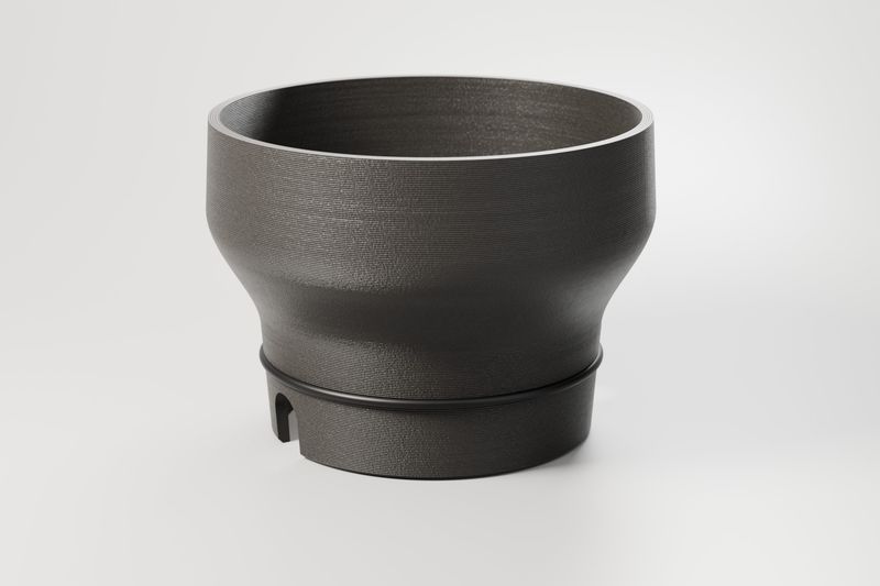 Schlauchadapter 73 mm für Spiralschlauch – Truma-Luftausströmer