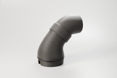 Schlauchadapter 90° mit 42 mm für Truma-Luftausströmer