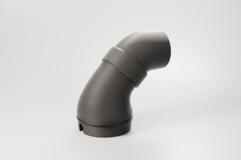 Schlauchadapter 90° mit 42 mm für Truma-Luftausströmer