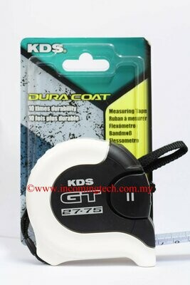 KDS Measuring Tape GT27-75 7.5m/25ft PROFESSIONAL HEAVY DUTY WITH DURA COAT
