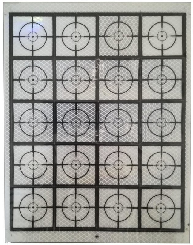 RS50 50X50MM PAPER REFLECTOR SHEET (1 SHEET = 20 PCS)