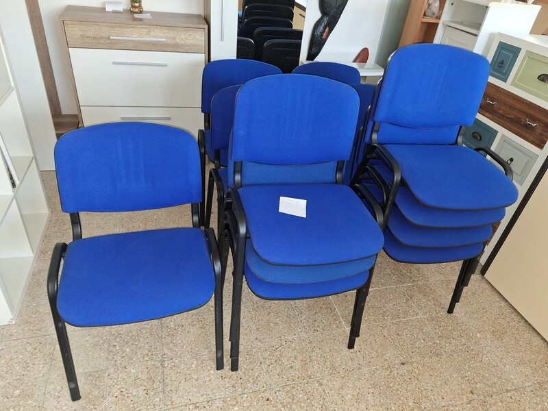 Jó minőségű kárpítozott tárgyaló szék / konferencia szék