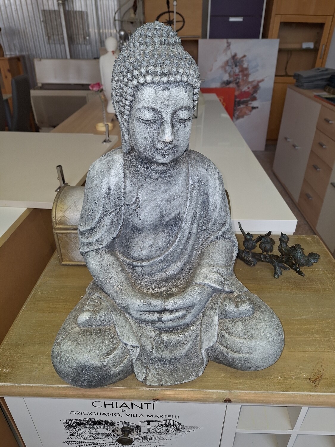 Gyönyörűszép nagy Buddha szobor 47cm