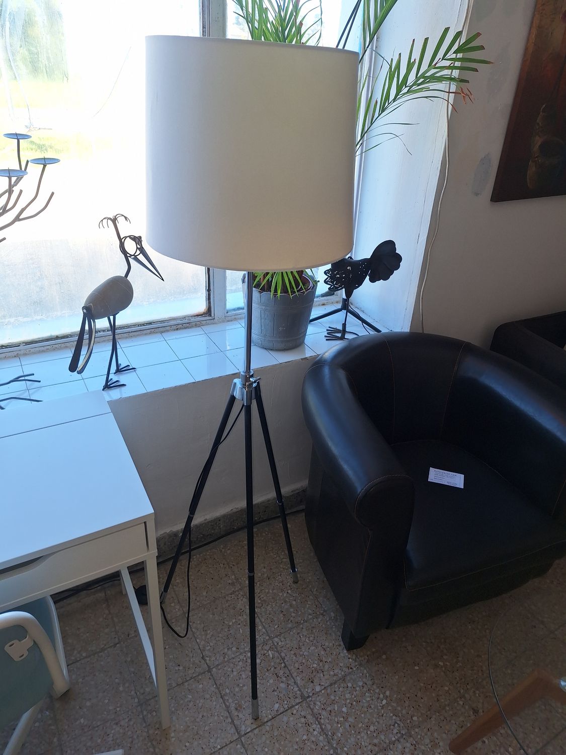 Ikeás 3 lábú álló lámpa 155cm magasságú
