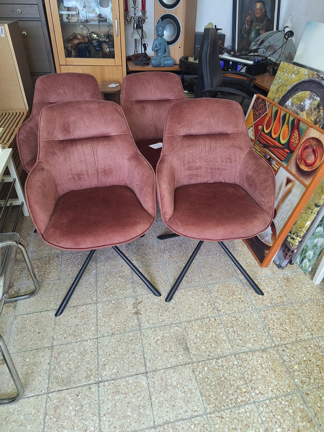 Magas minőségű Alt rosa étkező szék/fotel/ forgatható 
