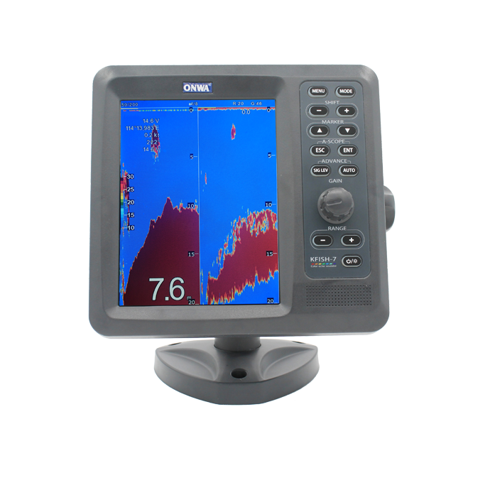ONWA 7&quot; Colour Digital Fishfinder - KFish-7