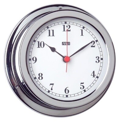 ANVI 32.0471 Clock – Polished Brass &amp; Chromed