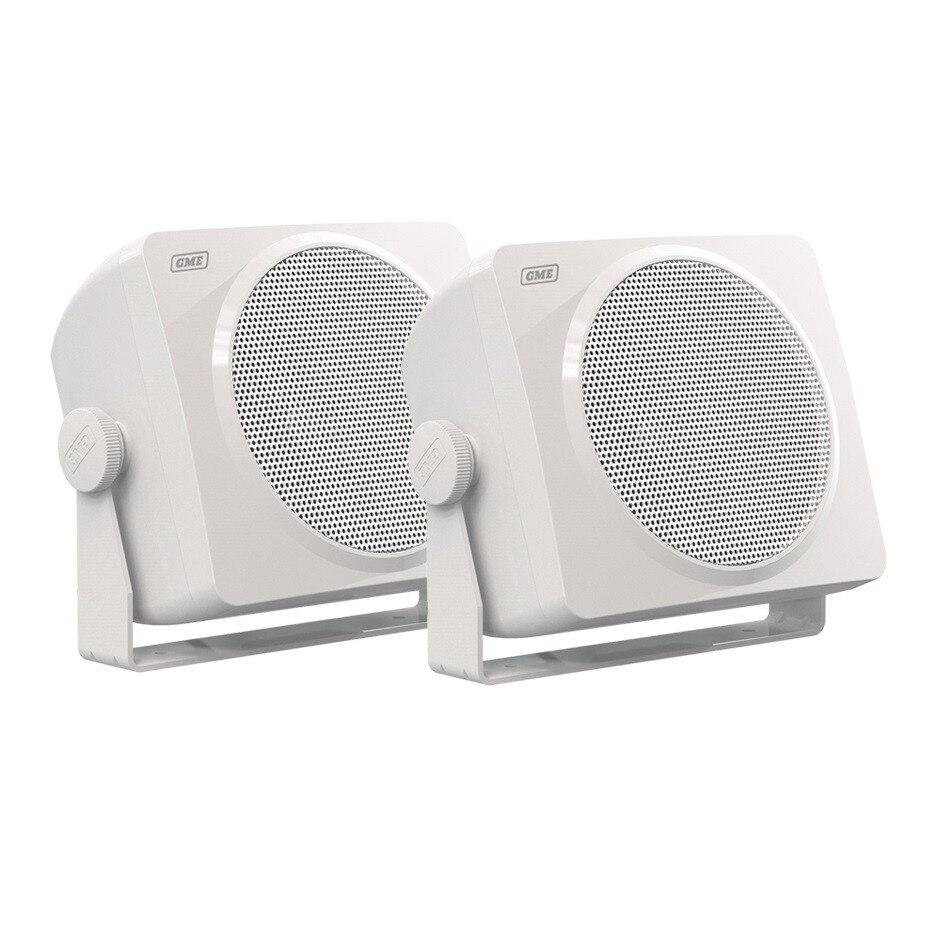 GME GS420 Marine Box Speakers - Pair