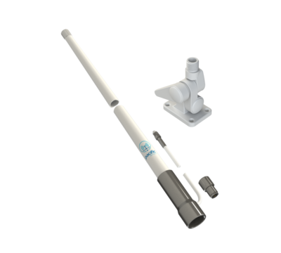Pacific LongReach 1.8m VHF Ultraglass Antenna &amp; Nylon Ratchet Mount - P6053, P6071