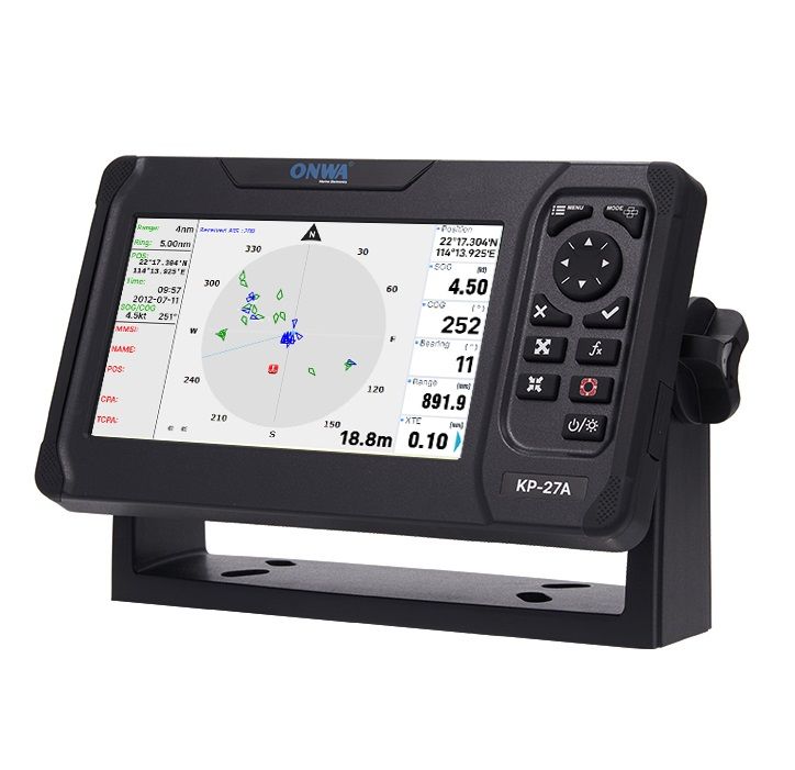 ONWA 7&quot; GPS Chartplotter w/ Class B AIS Transponder - KP-27A