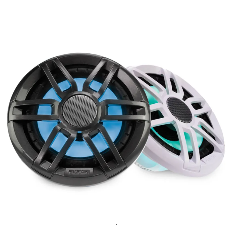 Fusion XS Series 6.5&quot; 200-Watt Sports Marine Speakers with RGB LED Lighting - XS-FL65SPGW