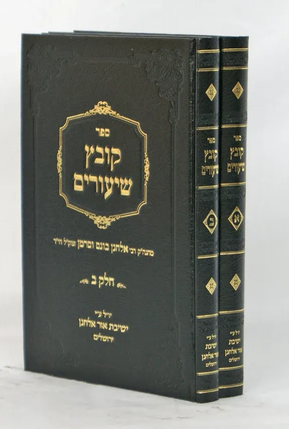 קובץ שיעורים - ר' אלחנן ווסרמן - ב"ח