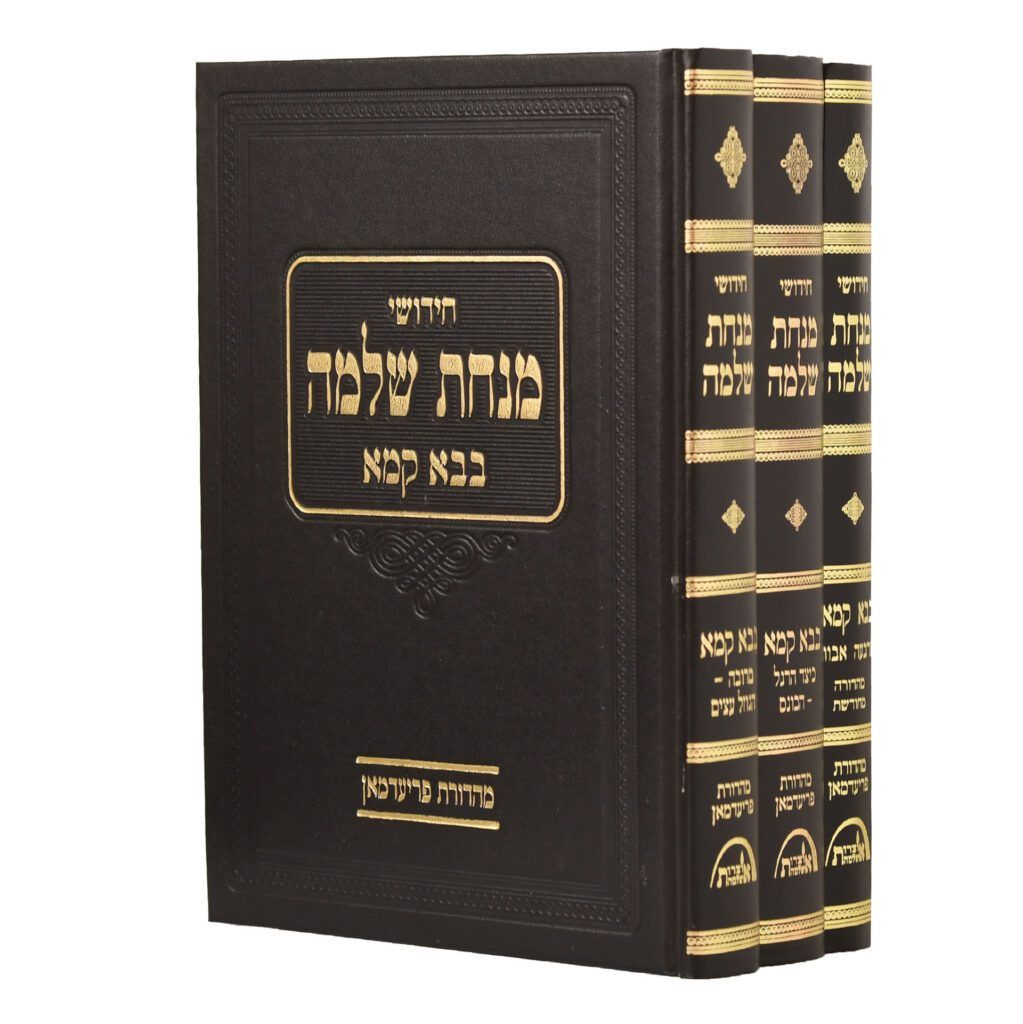 מנחת שלמה על הש"ס