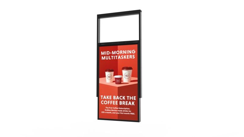 Hanging Double-Sided Window Display Ultra High Brightness