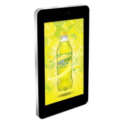 Outdoor Digital Advertising Display: 2500 Nit Weatherproof (22"-65")