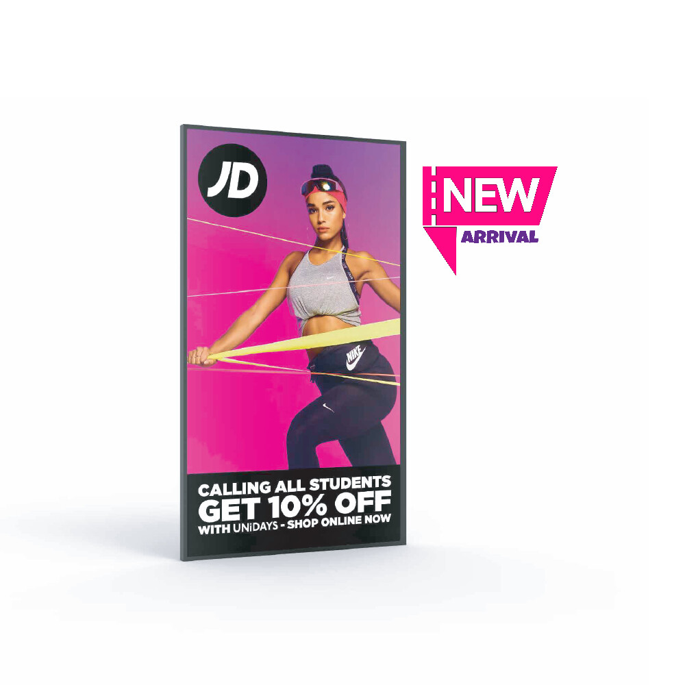 800cd/m² High-Brightness Window Advertising Display (32"-55")