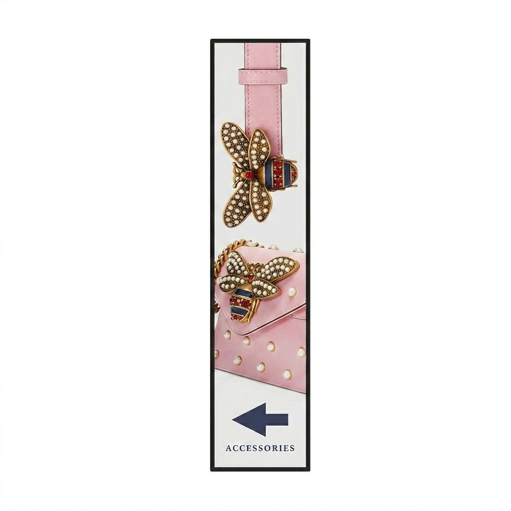 28" Ultra-Wide Stretched Bar Display: 700-Nit Digital Header