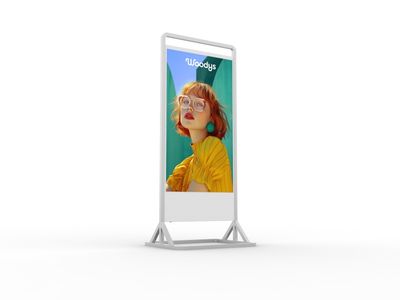 Superslim Double-Sided Digital Poster: 30mm Thin 700-Nit Display