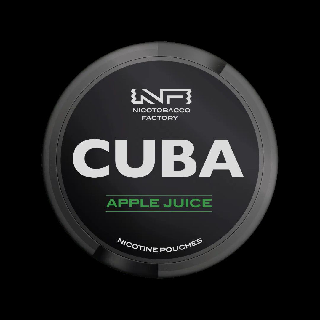 CUBA BLACK Apple Juice – Menge: 10 Dosen