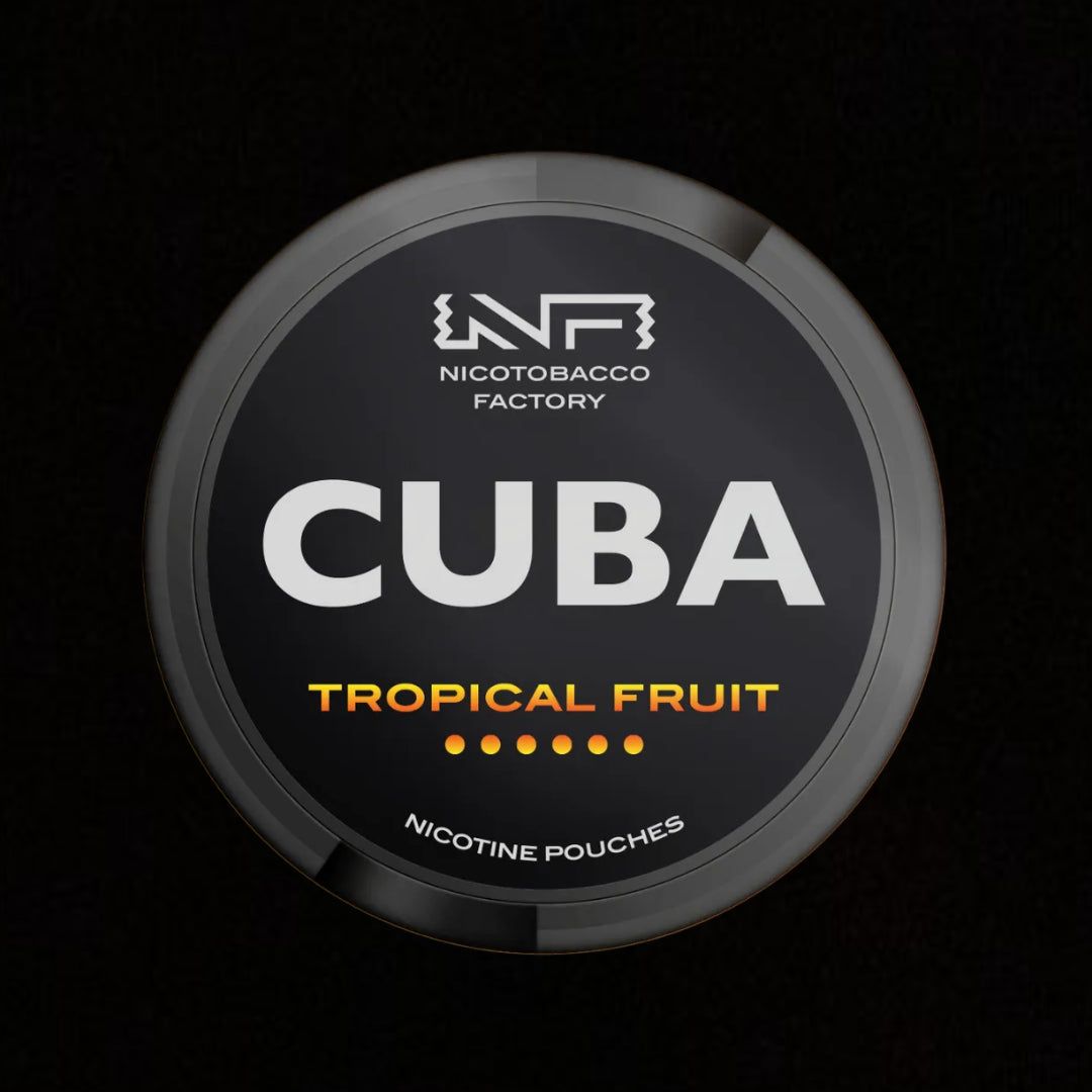 CUBA BLACK Tropical Fruit – Menge: 10 Dosen