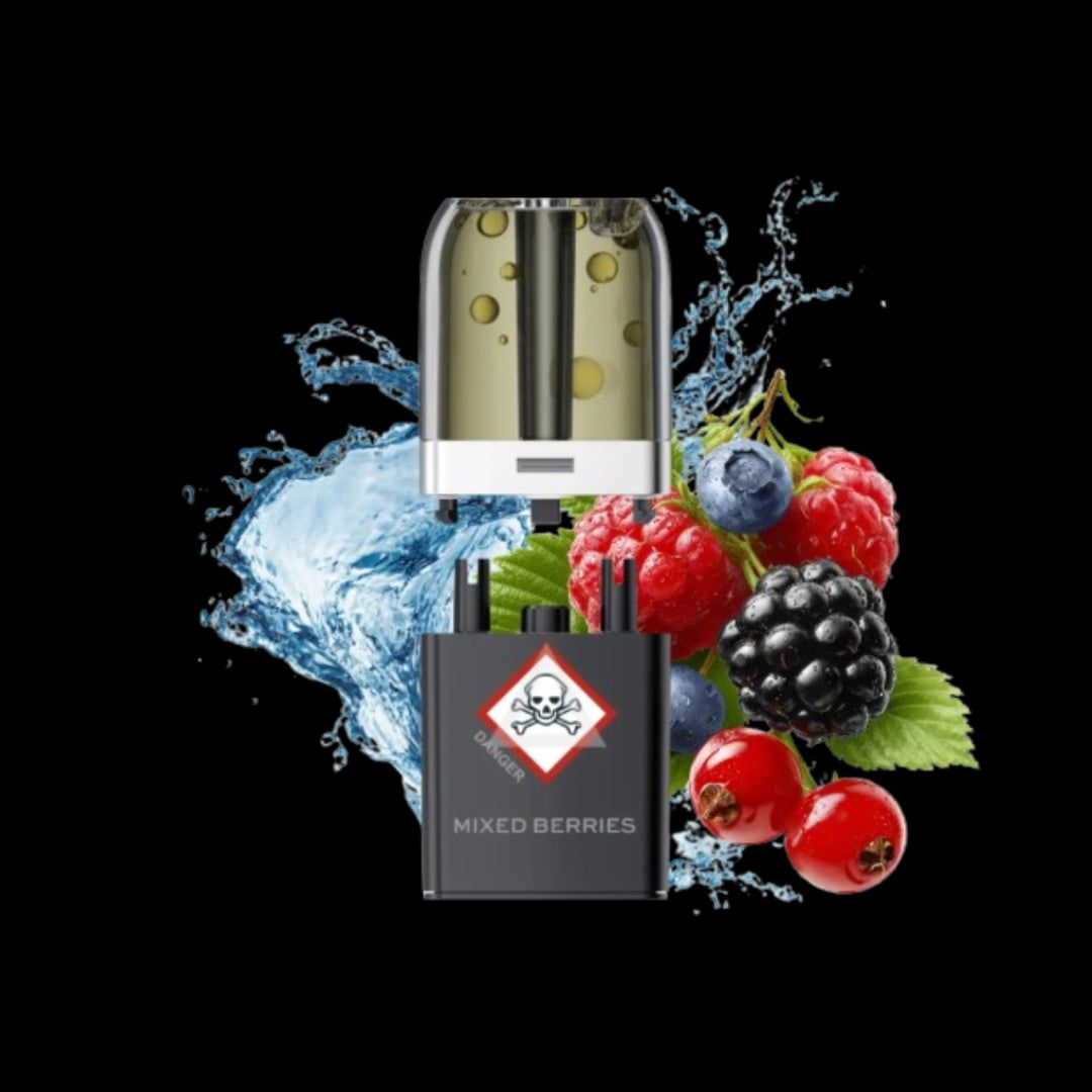 VOZOL NEON PLUG MAX | Mixed Berries | Liquid Pods
