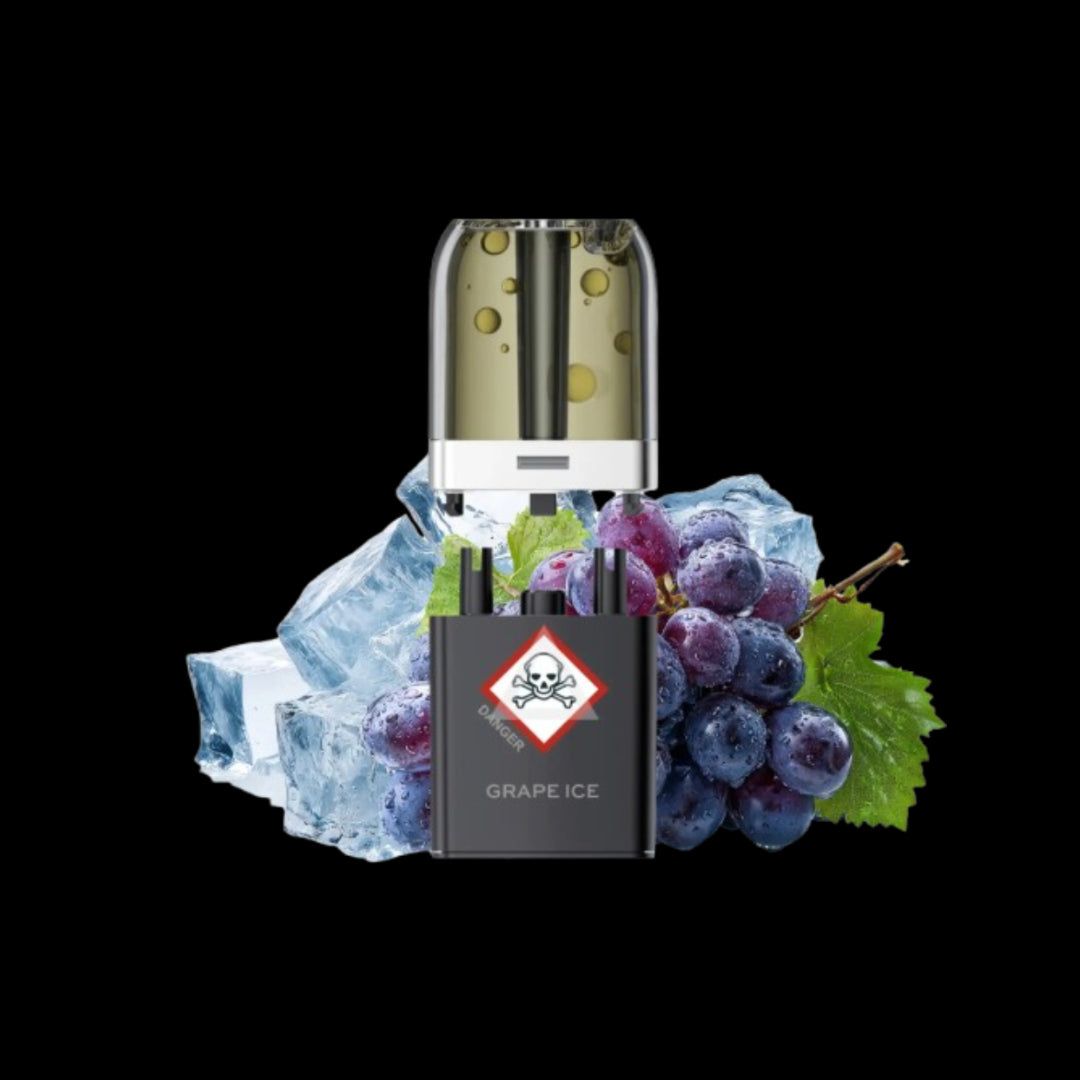 VOZOL NEON PLUG MAX | Grape Ice | Liquid Pods