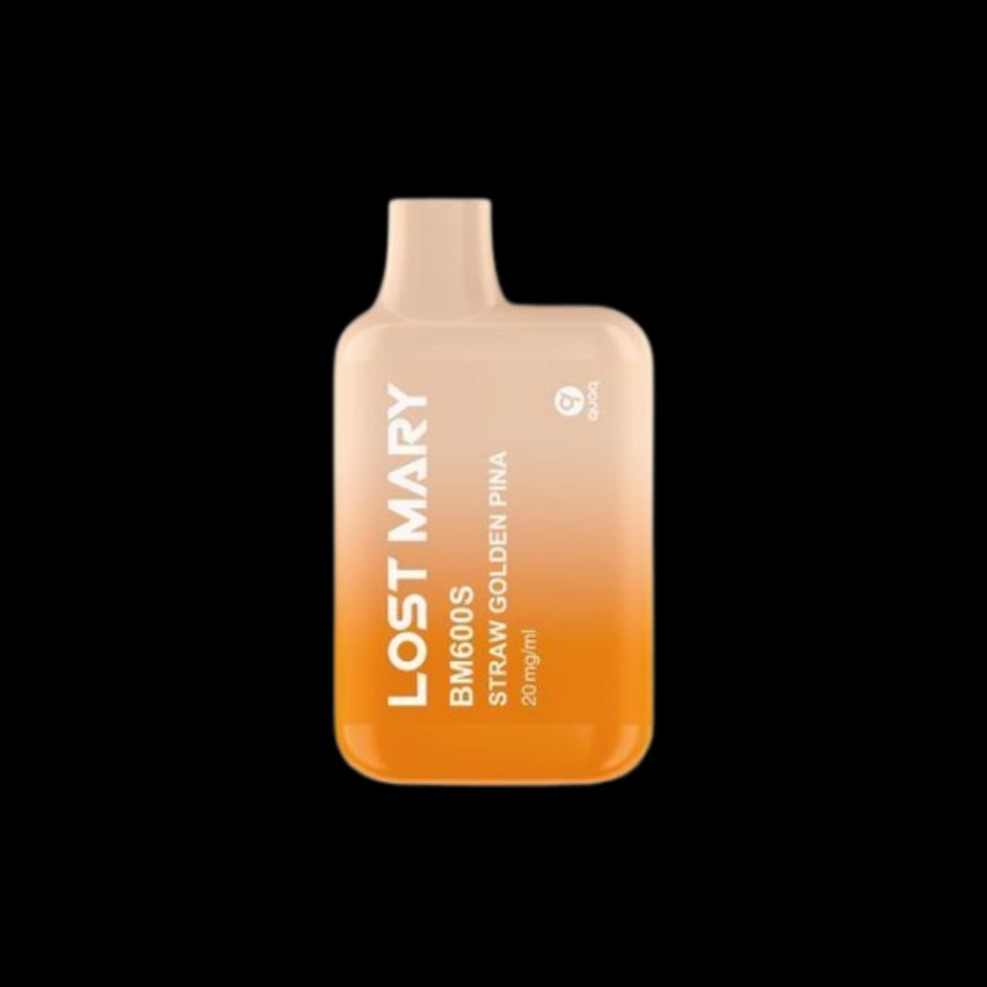 LOST MARY 600 Straw Golden Pina