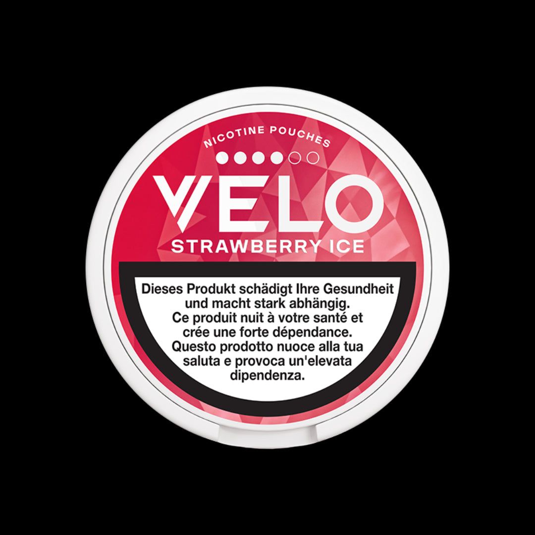 VELO SWISS EDITION Strawberry Ice (4 Punkt) – Menge: 1 Dose