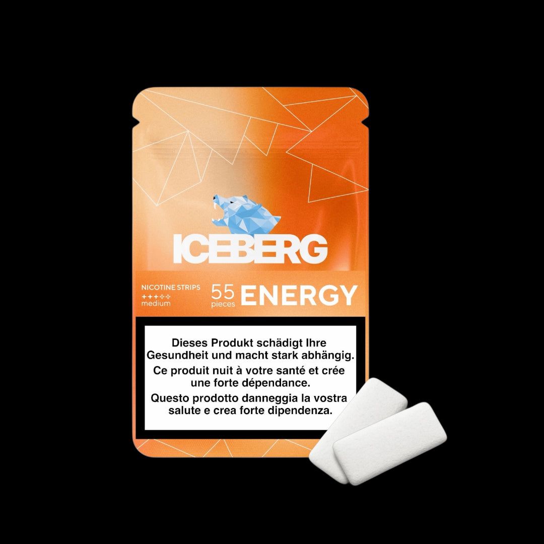 ICEBERG NICOTINE STRIPS Energy