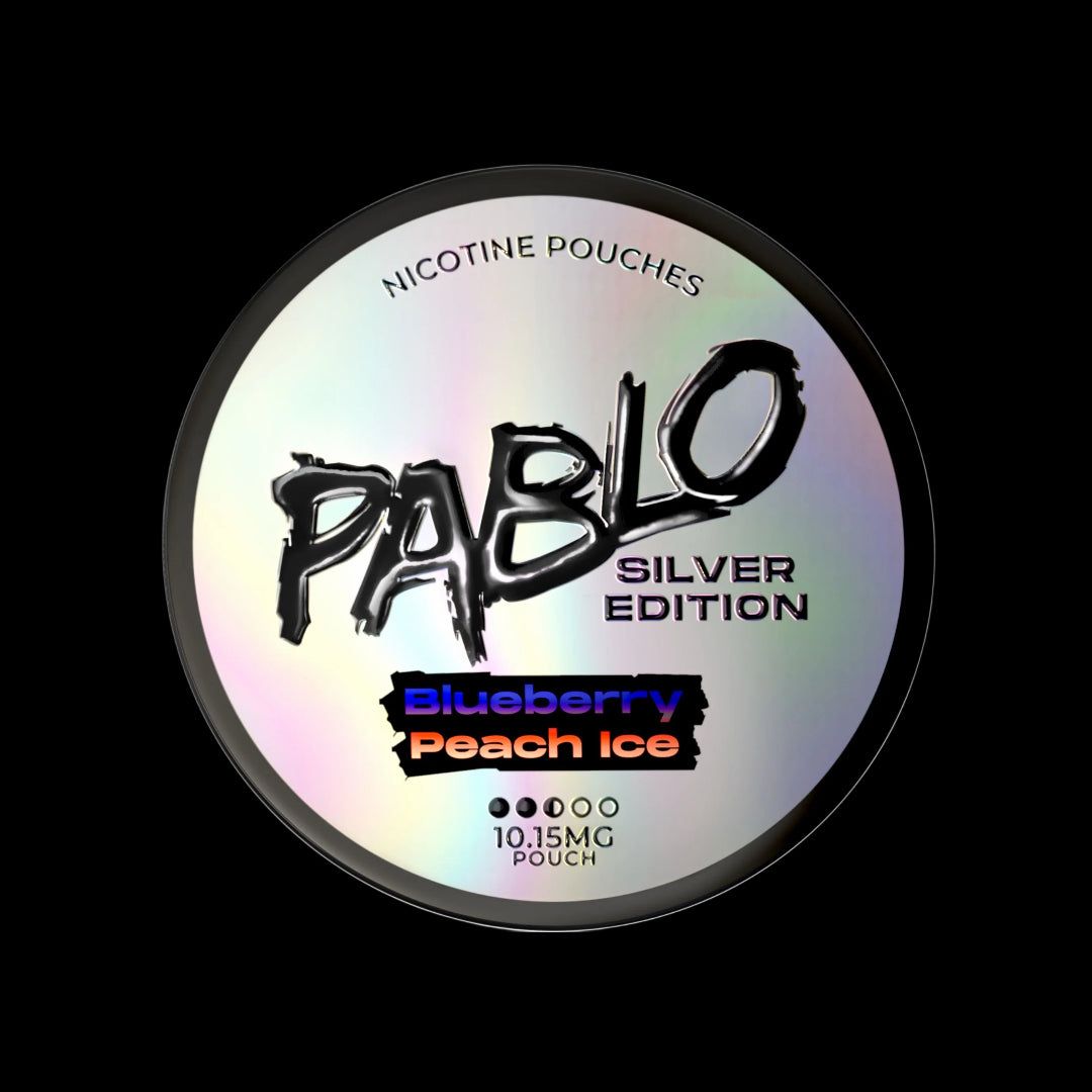 PABLO SILVER Blueberry Peach Ice