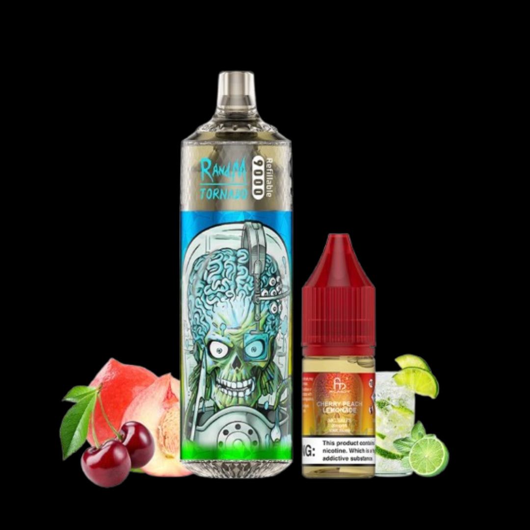 RANDM TORNADO 9000 Cherry Peach Lemonade