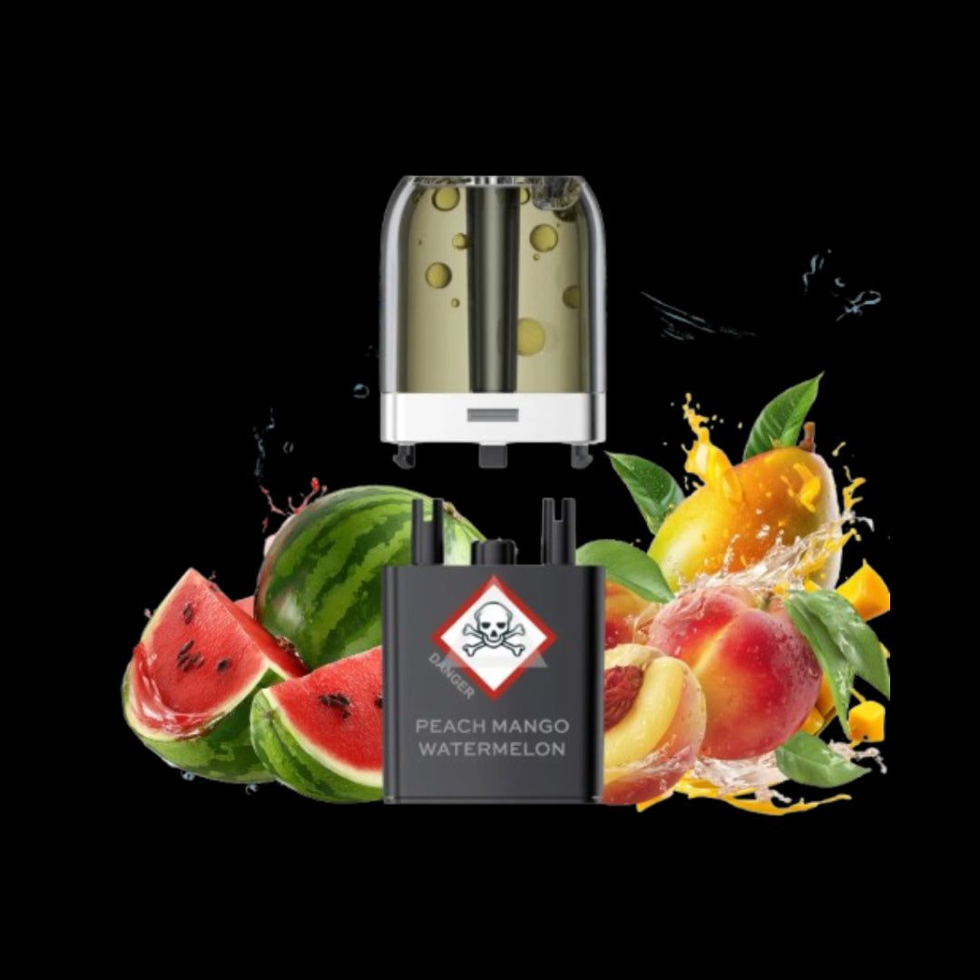 VOZOL NEON PLUG MAX | Peach Mango Watermelon | Liquid Pods