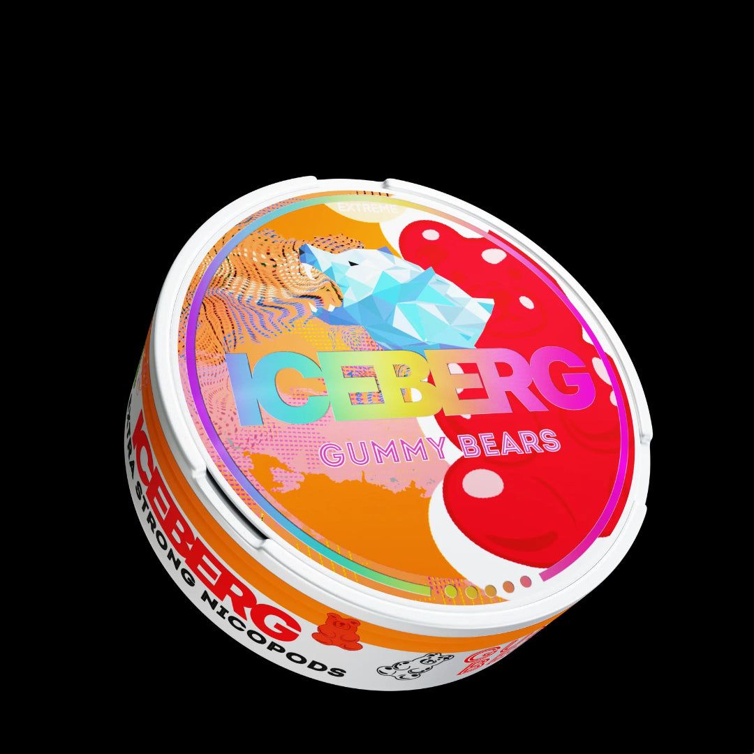 ICEBERG Gummy Bears – Menge: 1 Dose