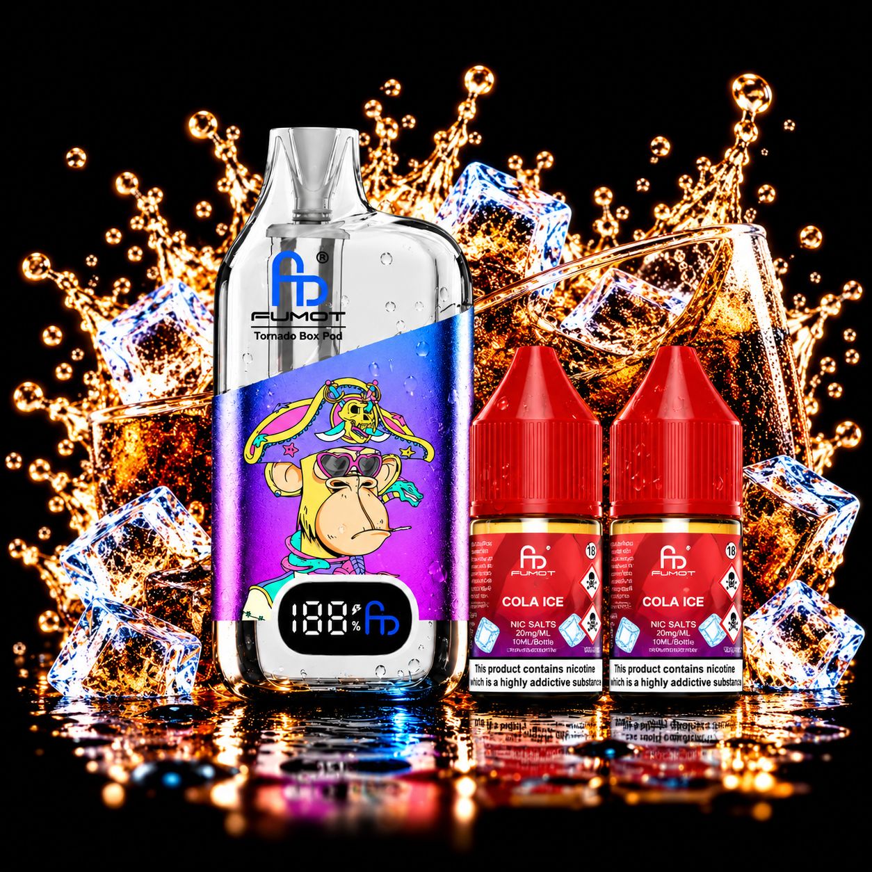 FUMOT TORNADO BOX 50K Cola Ice
