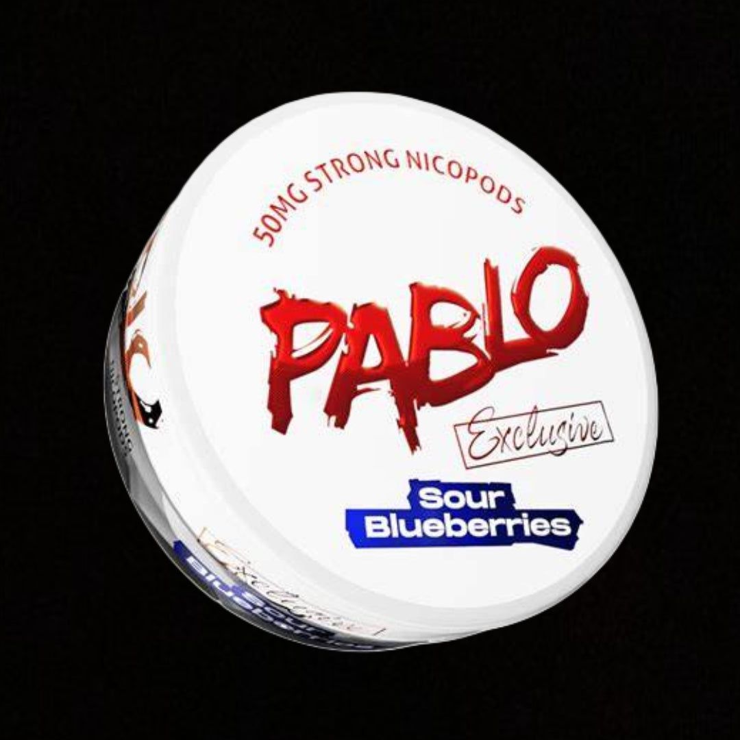 PABLO Exclusive Sour Blueberries – Menge: 10 Dosen