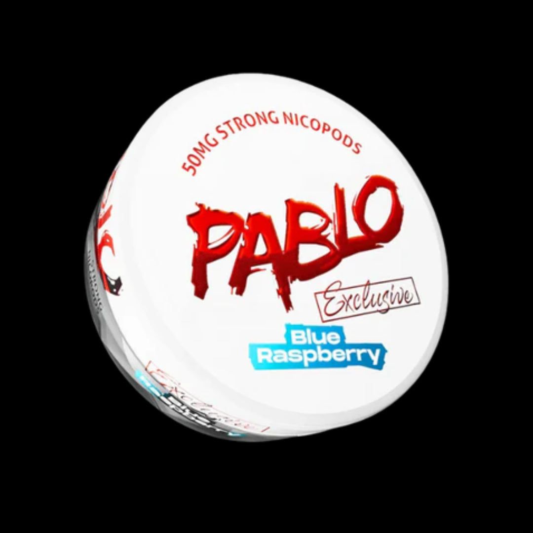 PABLO Exclusive Blue Raspberry – Menge: 10 Dosen