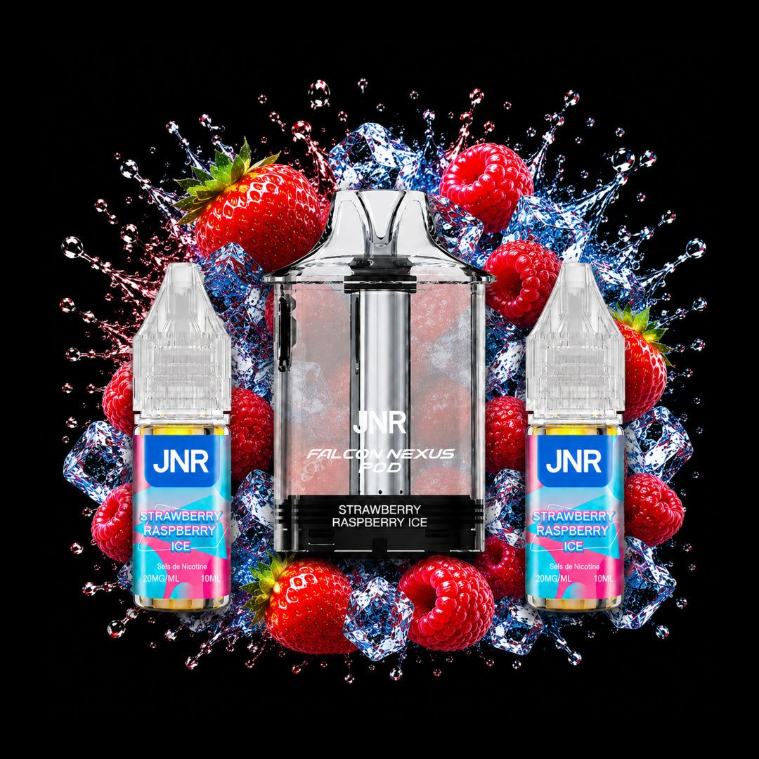 JNR FALCON INFINITY 55K POD Strawberry Raspberry Ice