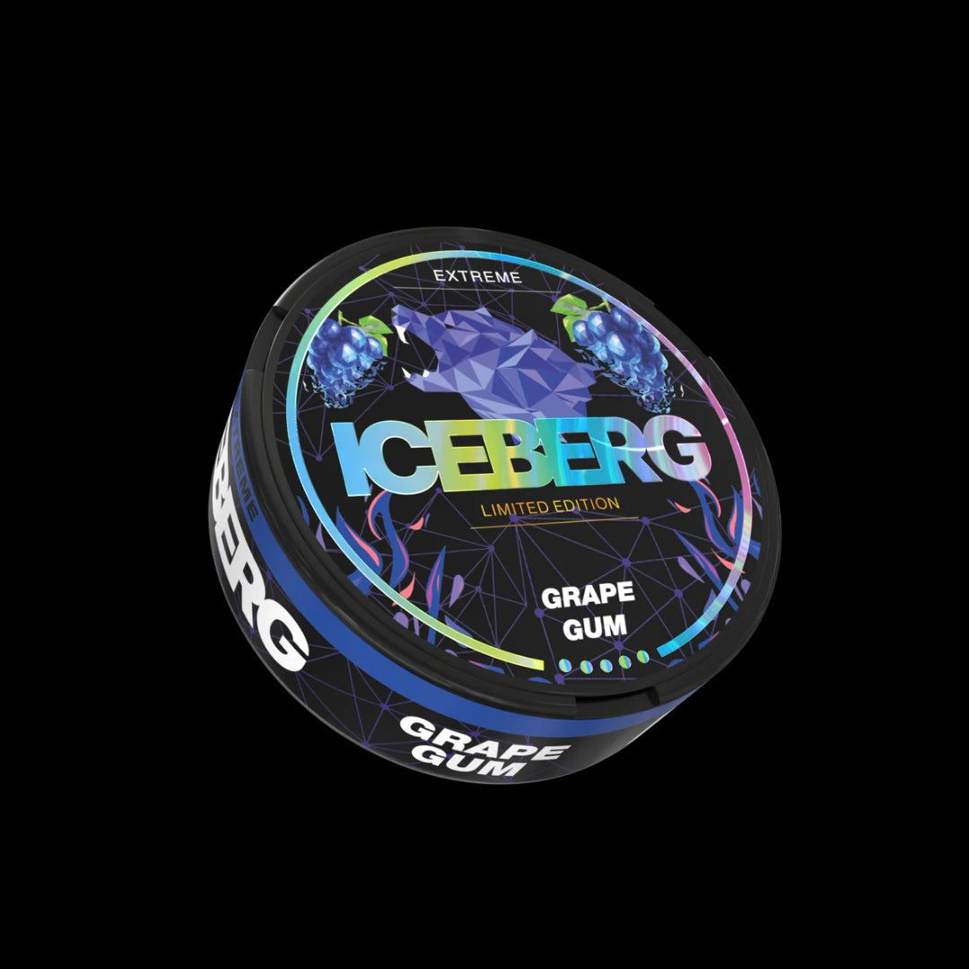 ICEBERG Grape Gum – Menge: 10 Dosen